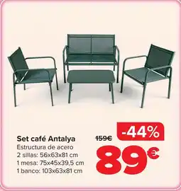 Carrefour Set café antalya oferta