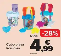 Carrefour Cubo playa licencias oferta