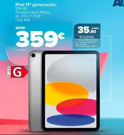Carrefour Apple - ipad 11ª generación oferta