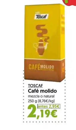 Hiper Usera TOSCAF Café molido oferta