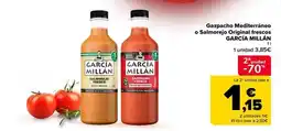 Carrefour Market Garcia millan - gazpacho mediterráneo o salmonejo original frescos oferta