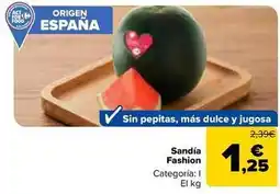 Carrefour Market Fashion - sandía oferta
