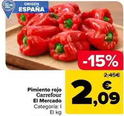 Carrefour Market Carrefour el mercado - pimiento rojo oferta