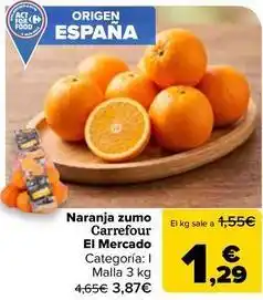 Carrefour Market Carrefour el mercado - naranja zumo oferta