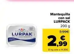 Carrefour Market Lurpak - mantequilla con sal oferta