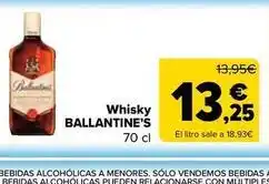 Carrefour Market Ballantine's - whisky oferta