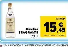 Carrefour Market Seagram's - ginebra oferta