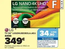 Carrefour Lg - tv 50 lg50nu8e0b3la.aeu oferta