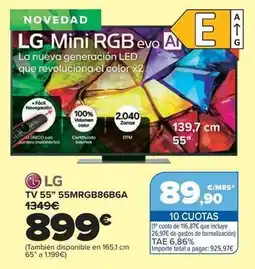 Carrefour Lg - tv 55 55mrgb86b6a oferta