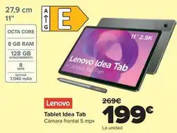 Carrefour Lenovo - tablet idea tab oferta