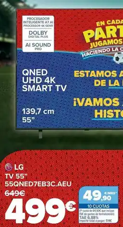 Carrefour Lg - tv 55 55qned7eb3c.aeu oferta