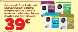 Carrefour Dolce gusto - comprando 3 packs de café bologna oferta