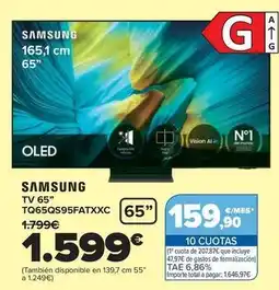 Carrefour Samsung - tv 65 tq65qs95fatxxc oferta