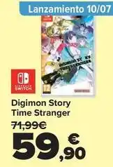 Carrefour Nintendo switch - digimon story time stranger oferta