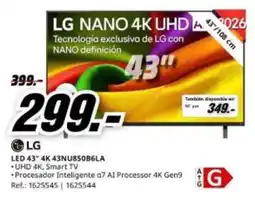 MediaMarkt Lg - led 43 4k 43nu850b6la oferta