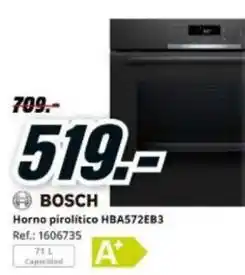 MediaMarkt Bosch - horno pirolitico hba572eb3 oferta