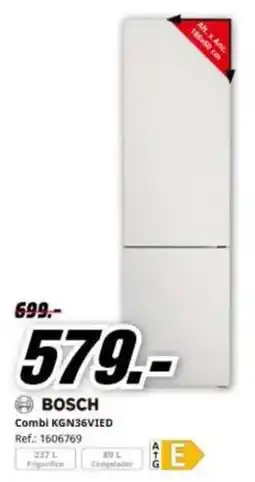 MediaMarkt Bosch - combi kgn36jied oferta