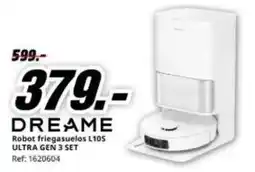 MediaMarkt Dreame - robot friegasuelos l10s ultra gen 3 set oferta
