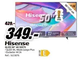 MediaMarkt Hisense - qled 50 4k 50e75 oferta