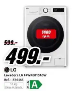 MediaMarkt Lg - lavadora f4wr6010a0w oferta
