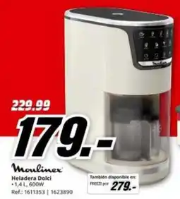 MediaMarkt Moulinex - heladera dolci oferta