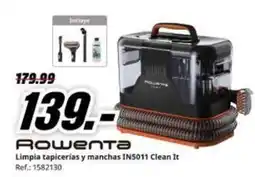 MediaMarkt Rowenta - limpia tapicerias y manchas in5011 clean it oferta