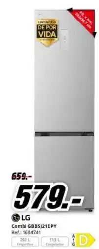 MediaMarkt Lg - combi 6b51210py oferta