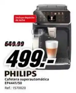 MediaMarkt Philips - cafetera superautomatica ep444/50 oferta