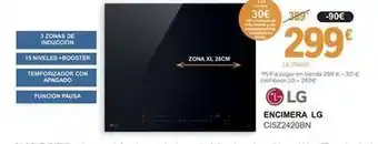 Lg - encimera c15z2420bn
