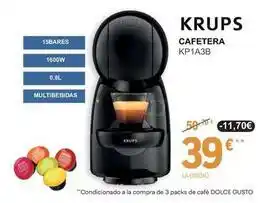 Krups - cafetera kp1a3b