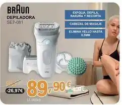 E.Leclerc Braun - depiladora se7-081 oferta