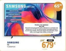 E.Leclerc Samsung - tv tu65m73h oferta