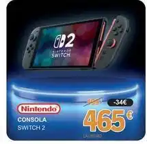 E.Leclerc Nintendo - consola switch 2 oferta