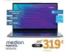 E.Leclerc Medion - portátil md62638 oferta