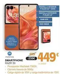 E.Leclerc Motorola - smartphone razr 50 oferta