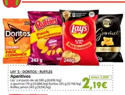 Hiper Usera LAY'S DORITOS - RUFFLES Aperitivos oferta