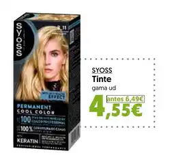 Hiper Usera SYOSS Tinte oferta