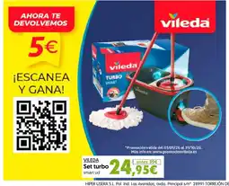 Hiper Usera VILEDA Set turbo oferta