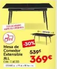 Conforama Mesa de comedor extensible oferta