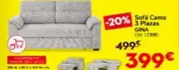 Conforama Sofa cama 3 plazas oferta