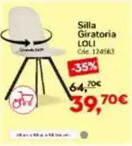 Conforama Silla giratoria oferta