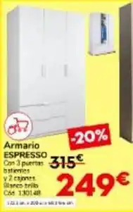 Conforama Espresso - armario oferta