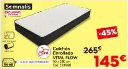 Conforama Vital - colchón enrollado oferta