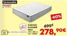 Conforama Colchón summer max oferta
