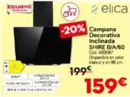 Conforama Elica - campana decorativa inclindada oferta