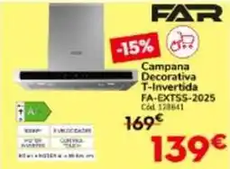 Conforama Control - campana decorativa t-invertida oferta