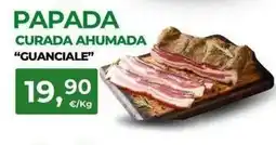 Quality Supermercados Papada curada ahumada guanciale oferta