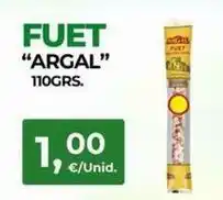 Quality Supermercados Argal - fuet oferta