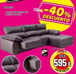 Outlet Hogar Chaise oferta