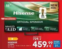 Worten Hisense - tv 55e6s6 oferta